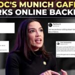 Alexandria Ocasio-Cortez Running in 2028? The Munich Trip Was Not a Good Start 'Made a fool out of herself': AOC called out by netizens after