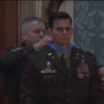 President Trump awards Medal of Honor to wounded officer
