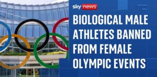 Transgender women athletes banned from female Olympic