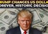 Trump rewrites history In a first since 1861, Dollar notes to