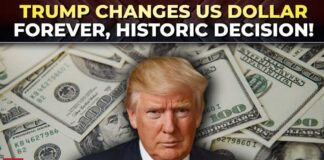 Trump rewrites history In a first since 1861, Dollar notes to