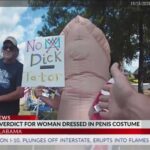 Not Guilty Verdict for Woman Dressed in Penis Costume