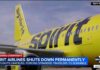 Spirit Airlines says it's going out of business after 34 years and
