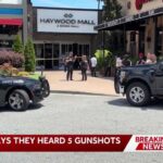 Two gunshot victims reported after shots fired at Haywood Mall, officers report