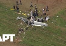 Aerial Footage Shows Devastating Missouri Plane Crash Site Where 12 People Were Killed | APT