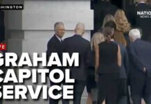 Capitol Stunner: Graham Gone, Now What? Lindsey Graham honored for service in Air Force, Senate