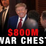 Trump touts $800M war chest in first election without leading the ticket