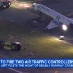 LaGuardia Runway Crash Twist: Controllers Vanish Early 2 air traffic controllers left early on night of deadly LaGuardia plane collision, FAA finds