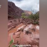 Flash Flood CHAOS Slams Grand Canyon Flash Flood Rips through Phantom Ranch at Grand Canyon National Park